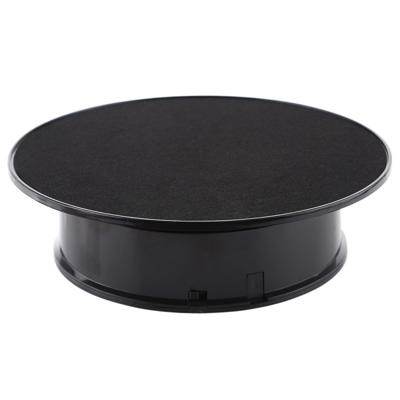 20cm 360 degree elektrische roterende draaitafel display stand fotografie video schieten Props draaitafel Max belasting 1.5 kg aangedreven door batt