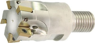 Promat Inschroeffrees | d. 25 mm | vernikkeld met interne koeling | snedeaantal 4 APKT...-10 - 6483999982 6483999982