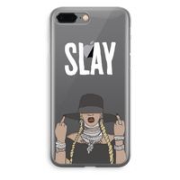 Slay All Day: iPhone 8 Plus Transparant Hoesje
