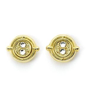 Harry Potter Earrings Time Turner (gold plated)