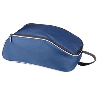 Kimood Schoenentas reizen - 9 liter - blauw - 38 x 20 x 14 cm - schoenen opbergen