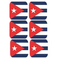 Bierviltjes Cuba - 30x stuks - vierkant - landenthema - 9 x 9 cm - onderzetter Bierviltjes Cuba - 30x stuks - vierkant - landenthema - 9 x 9 cm - onderzetter