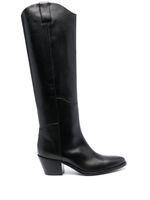 P.A.R.O.S.H. bottes en cuir 65mm - Noir - thumbnail