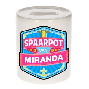 Kinder spaarpot voor Miranda