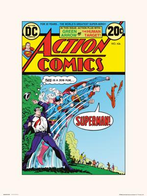 Kunstdruk DC Action Comics 426 30x40cm