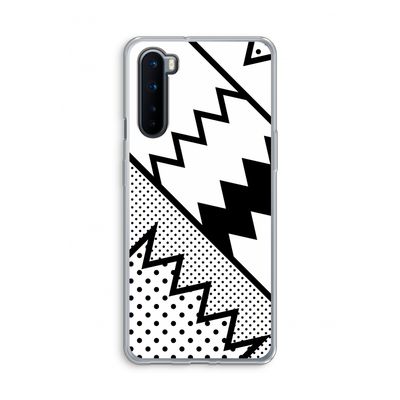 Pop Art #5: OnePlus Nord Transparant Hoesje