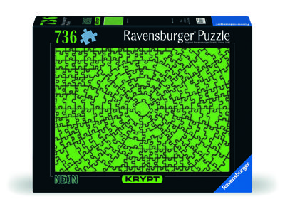 Ravensburger puzzel Krypt Neon Green 736 stukjes