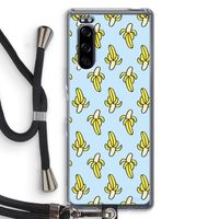 Bananas: Sony Xperia 5 Transparant Hoesje met koord