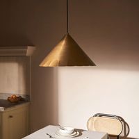 Kave Home Hanglamp 'Parlava' Ø46cm, kleur Zink