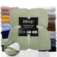 iSleep Plaid Klaas - Licht Groen