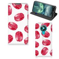 Nokia 3.4 | Flip Style Cover | Pink Macarons