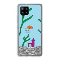 Aquarium: Samsung Galaxy A42 5G Transparant Hoesje - thumbnail