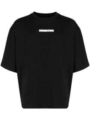 Natasha Zinko t-shirt à imprimé Monster - Noir