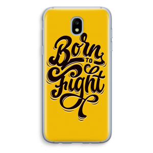 Born to Fight: Samsung Galaxy J5 (2017) Transparant Hoesje