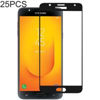 25 stuks volledige lijm volledige cover Screen Protector gehard glas film voor Galaxy J7 Duo