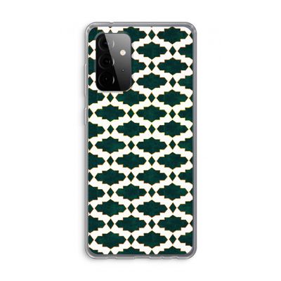 Moroccan tiles: Samsung Galaxy A72 Transparant Hoesje
