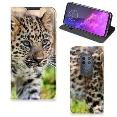 Motorola One Zoom | Hoesje maken | Baby Luipaard