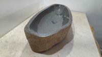 Waschbecken Flusstein RXXL231106, 89x35x15 cm