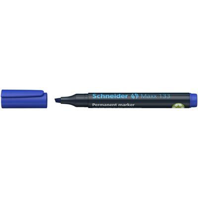 Viltstift schneider maxx 133 schuin 1-4mm blauw Viltstift schneider maxx 133 schuin 1-4mm blauw
