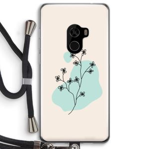Love your petals: Xiaomi Mi Mix 2 Transparant Hoesje met koord