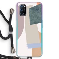 Lindo: Oppo A92 Transparant Hoesje met koord