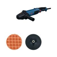 BOSCH PROFESSIONAL Excentrische Polijstmachine - GPO 11-180 S - 1100W - 180mm - Polijstpad + Sponspad + Extra Handgreep