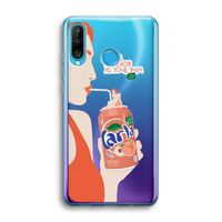 Peach please!: Huawei P30 Lite Transparant Hoesje