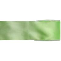 Satijn sierlint - groen - Hobby/decoratie cadeau lint - 2,5 cm x 25 meter