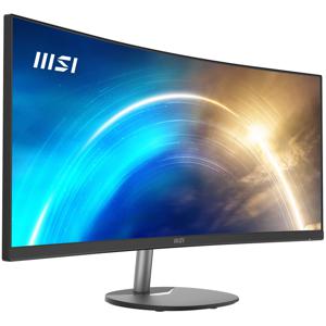 MSI Pro MP341CQ computer monitor 86,4 cm (34") 3440 x 1440 Pixels UltraWide Quad HD Zwart