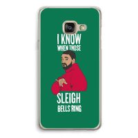 Sleigh Bells Ring: Samsung A3 (2017) Transparant Hoesje