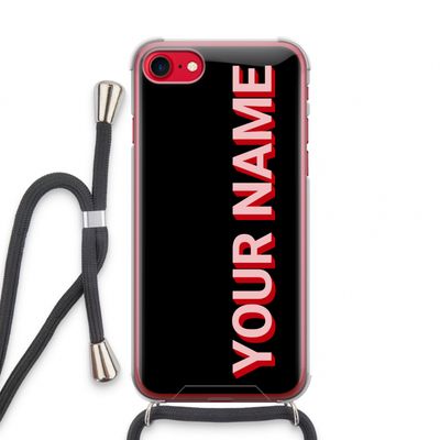 Namecase: iPhone SE 2020 Transparant Hoesje met koord