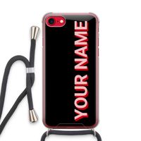 Namecase: iPhone SE 2020 Transparant Hoesje met koord