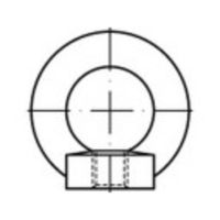 TOOLCRAFT TO-5358063 Ringmoeren M30 DIN 582 RVS A2 1 stuk(s) - thumbnail