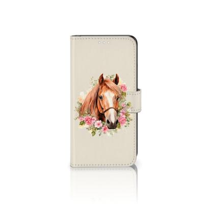Telefoonhoesje | Met pasjeshouder | voor Samsung Galaxy S21 FE Paard