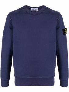 Stone Island sweat à patch Compass - Violet