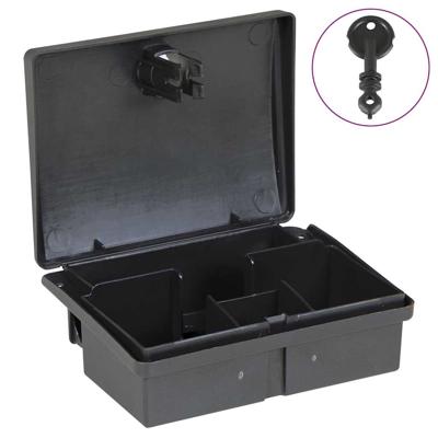 Muizenvallen 5 st 13x10x4 cm zwart