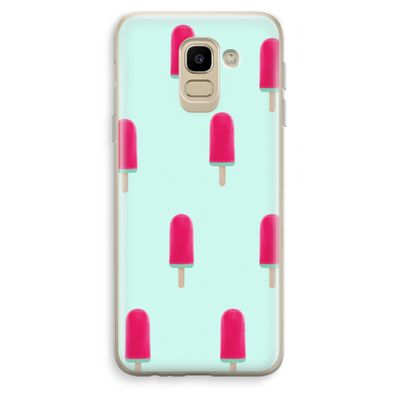 Waterijsje: Samsung Galaxy J6 (2018) Transparant Hoesje