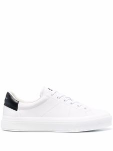 Givenchy baskets City Court à lacets - Blanc