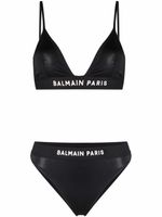 Balmain bikini à fines bretelles - Noir