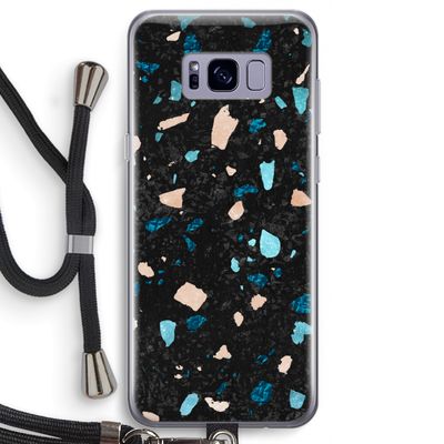 Terrazzo N°11: Samsung Galaxy S8 Transparant Hoesje met koord