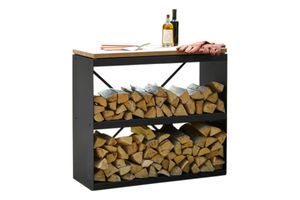 OFYR | Wood Storage Black Dressoir