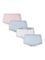 4-Pack Dames shorts - Solid - Katoenen dames onderbroek - Multipack - Voordeelverpakking
