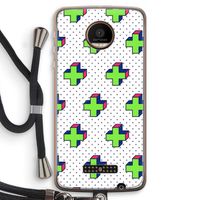 8-bit N°10: Motorola Moto Z Force Transparant Hoesje met koord 8-bit N°10: Motorola Moto Z Force Transparant Hoesje met koord