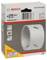 Bosch Accessoires Gatzaag HSS-bimetaal voor standaardadapter 108 mm, 4 1/4" 1st - 2608584135 - thumbnail