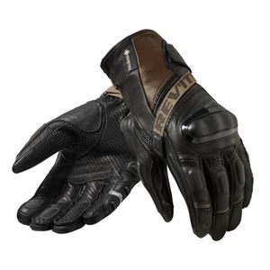 REV'IT! Dominator 3 GTX Gloves, Gore-Tex® motorhandschoenen, Zwart Zand