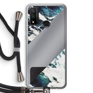 Golven: Huawei P Smart (2020) Transparant Hoesje met koord