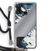 Golven: Huawei P Smart (2020) Transparant Hoesje met koord