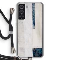 Meet you there: Samsung Galaxy S21 FE Transparant Hoesje met koord