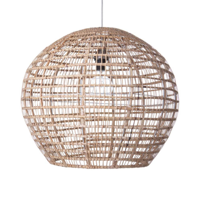 Hanglamp Rattan Bol