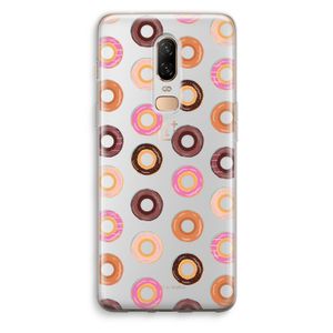 Donuts: OnePlus 6 Transparant Hoesje